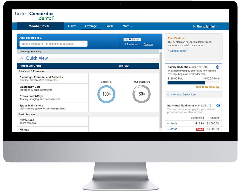 member portal example